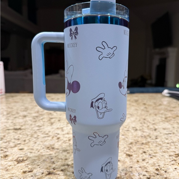 Stanley Light Blue Tumbler with Mickey Mouse Custom Design - Picture 2 of 3